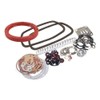 Engine Gasket Kit W/Silicone Rear Main Seal, Compatible with/Replacement For