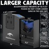 HAWKHONOR Gun Safe For Handgun, Gun Case, Biometric Slider HandgunSafe