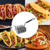 Taco Fryer Kitchen Cooking Tool 4 Shells/6 Shells with Grip