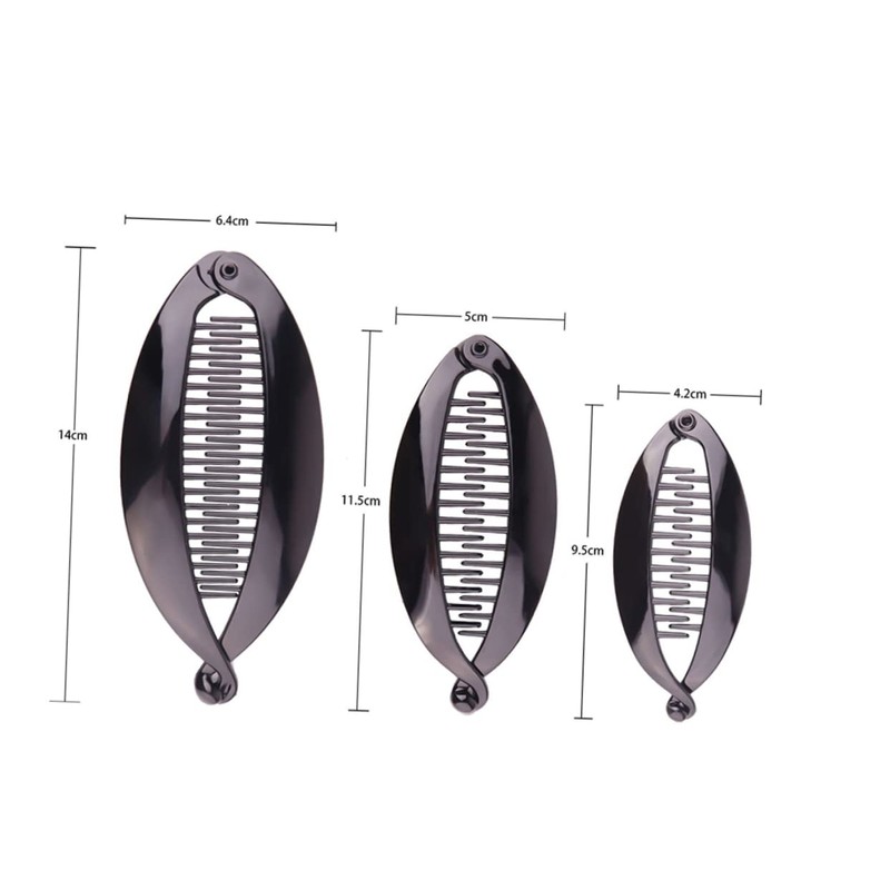 FOMIYES 6 Uds Pinzas Para El Cabello Francesas De Pez