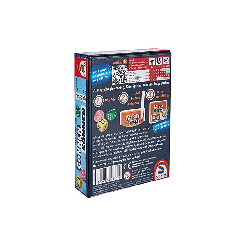 Schmidt Games, dice games, Colourful