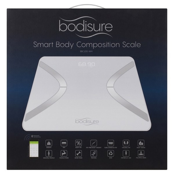Bodisure Smart Body Composition Scale BBC100-WH - White
