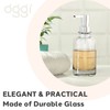 Oggi 12oz Round Glass Lotion and Soap Dispenser for Kitchen