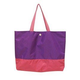 MESRINA Lesson Bag, Boys, Girls, Nylon, Handbag, Elementary School Students, Large, Gusseted, purple