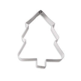 Decora Stainless Steel Shape X-Mas Tree, Silver, 36 x 18 x 4.5 cm