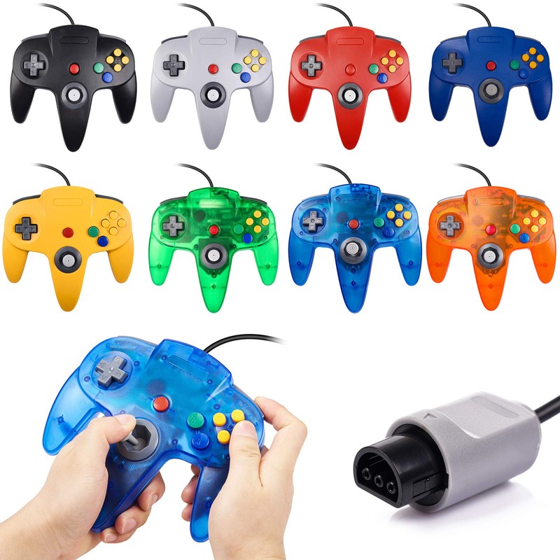 miadore 4 Pack Classic N64 Controller, Wired Classic N64 Gamepad