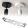 LEDSone 95mm Lighting Fixture Ceiling Plate Bracket Fitting Ceiling Rose