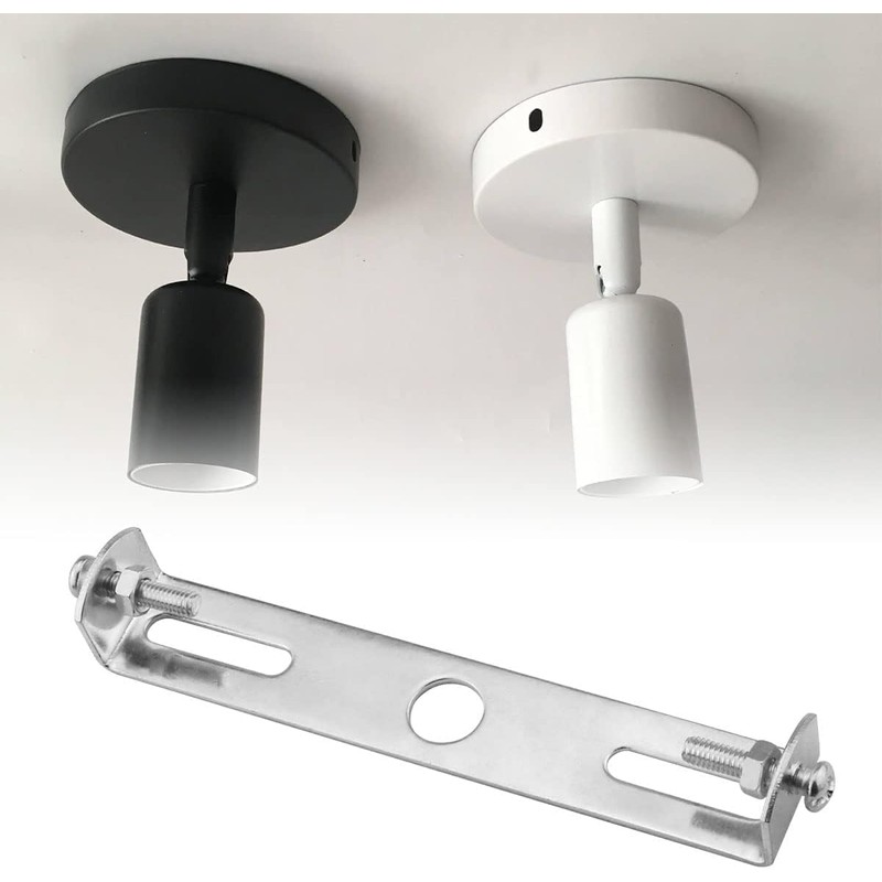 LEDSone 95mm Lighting Fixture Ceiling Plate Bracket Fitting Ceiling Rose