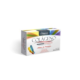 5 Pzas Jabón Colágeno Fortalecido con Vitaminas 100 gr