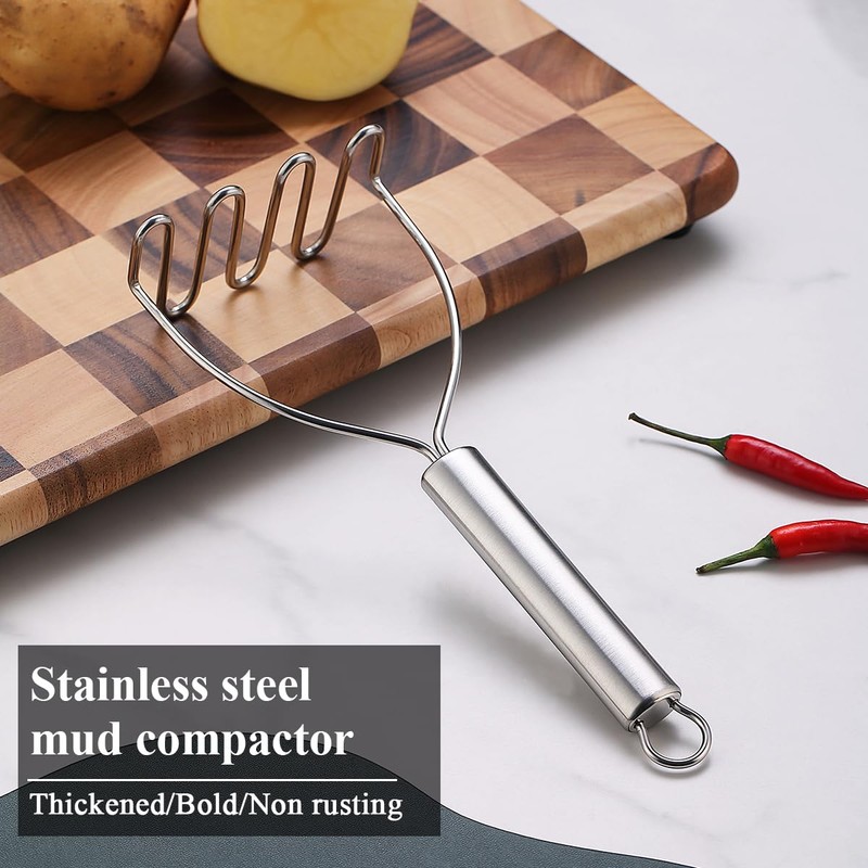 Potato Mashers, Berglander Heavy Duty Stainless Steel Potato Ricer with