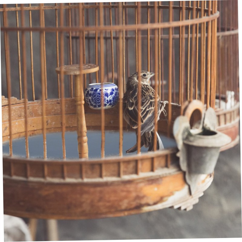 SUPVOX 10 Pack Parrot Cage Sand Sheets Birdcage Liner Abrasive