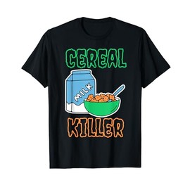 Cereal Killer serialkiller Cornflakes pun T-Shirt