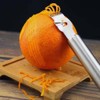 Lemon Zester Peeler, 2-in-1 Stainless Steel Professional Peeling Tool for