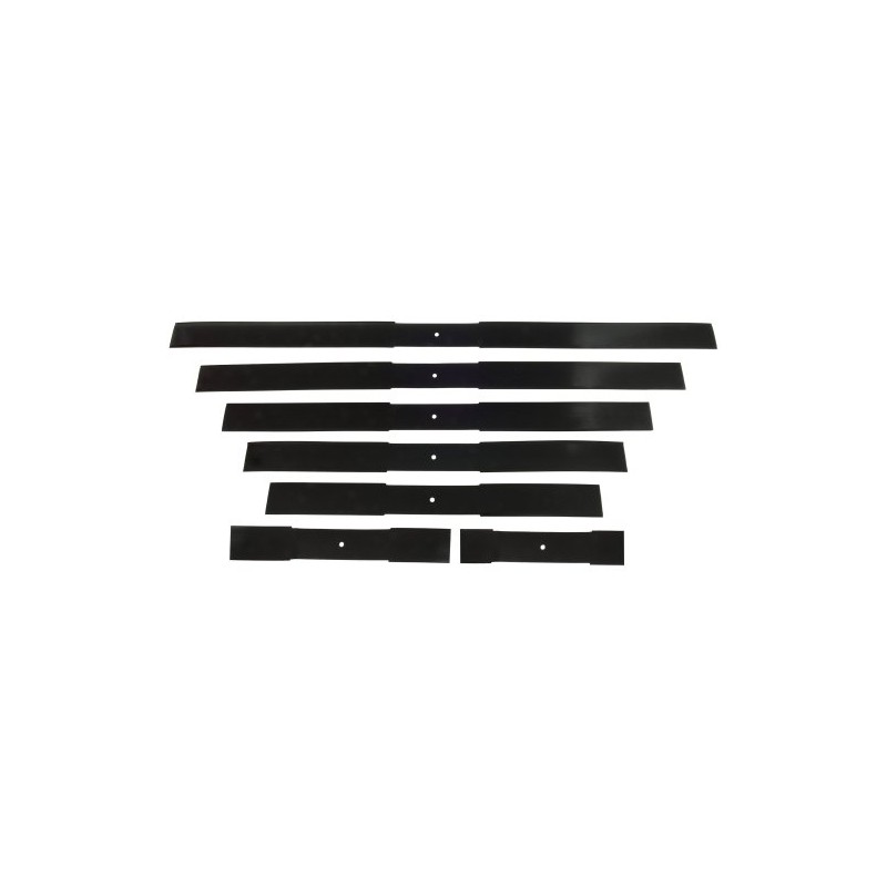 1963-1977 Corvette Rear 9 Leaf Spring Liner Set