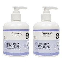 titania [3 items] Titania Foot Shampoo 300ml Foot Shampoo Foot Odor Muzome Foot Eczema Foot Care / [3개] 티타니아 발샴푸 300ml 풋샴푸 발냄새 무조메 발바닥 습진 발 풋 케어