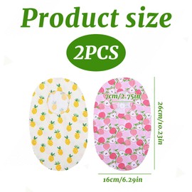 2Pcs Stoma Bag Covers,Stoma Bags,Ostomy Pouch Covers,Ostomy Bag Cover for Colostomy Ileostomy and Urostomy