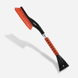 Unbranded 26.7" Snow Brush and Ice Scraper for Car, Detachable Frost Removal Tool for SUV,