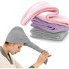 AYUS Microfiber Hair Towel/Wrap for Women Hair-Drying Bathrobe Magic Hair