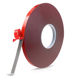 DGSL Double Sided Tape Heavy - 0.39 in x 108 Ft Duty Mounting Adhesive Tape,Waterproof Foam Tape for LED Strip Lights,Home Decoration, Office Decorations (Black)