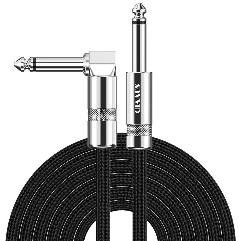 Sovvid Guitar Cable 6FT Instrument Cable Guitar Cord Electric Guitar