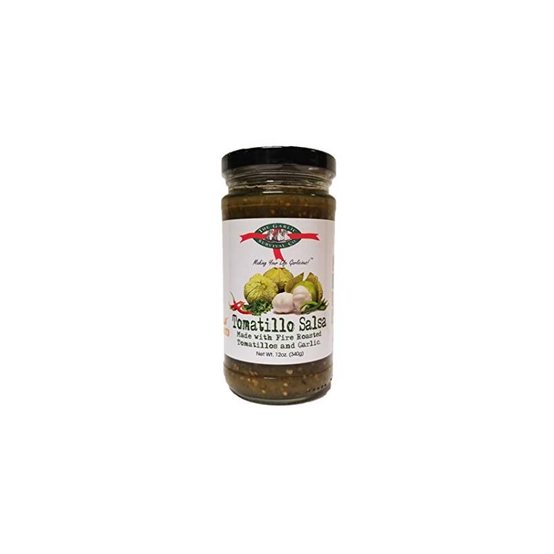 Tomatillo Garlic Salsa-12 oz.