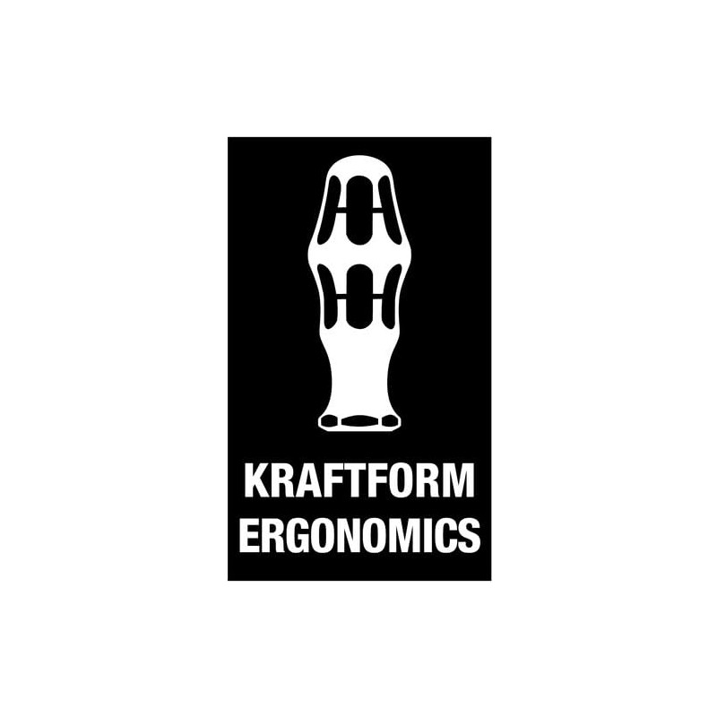 Wera 33/50/6A Kraftform Diamond Screwdriver Set 137801