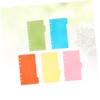 Operitacx A5 Binder Inserts Colorful Index Tabs Easy to Use
