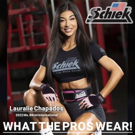 Schiek Sports Women's Model 520 Weight Lifting Gloves - XS - Pink