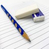 EULANT Pencil Erasers 10 Pieces, White 2B Rubbers Erasers for