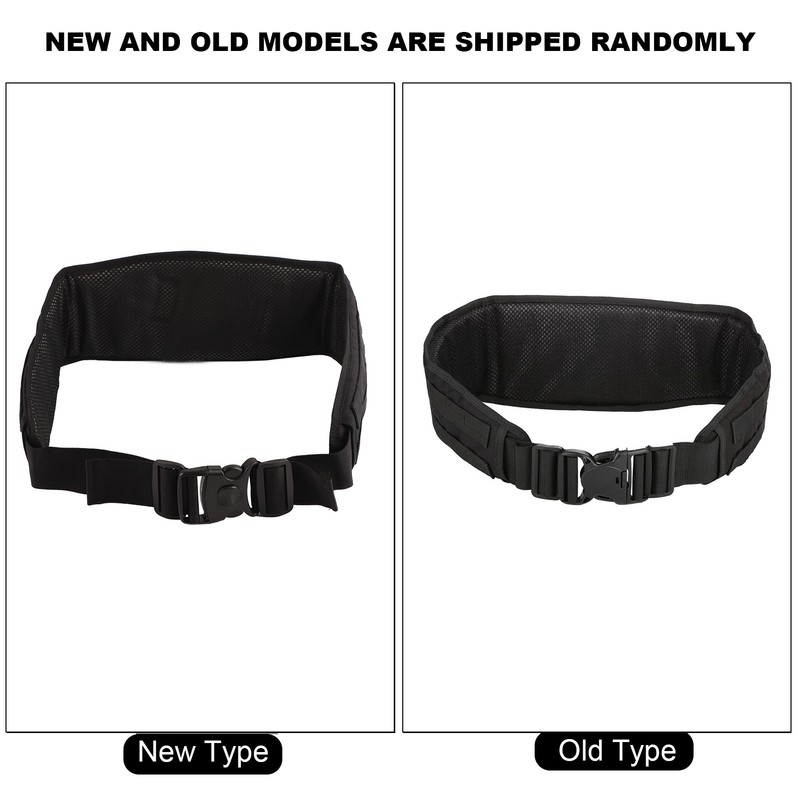 Nylon Lightweight Military Battle Combat Duty Waist Padded Belt Webbing