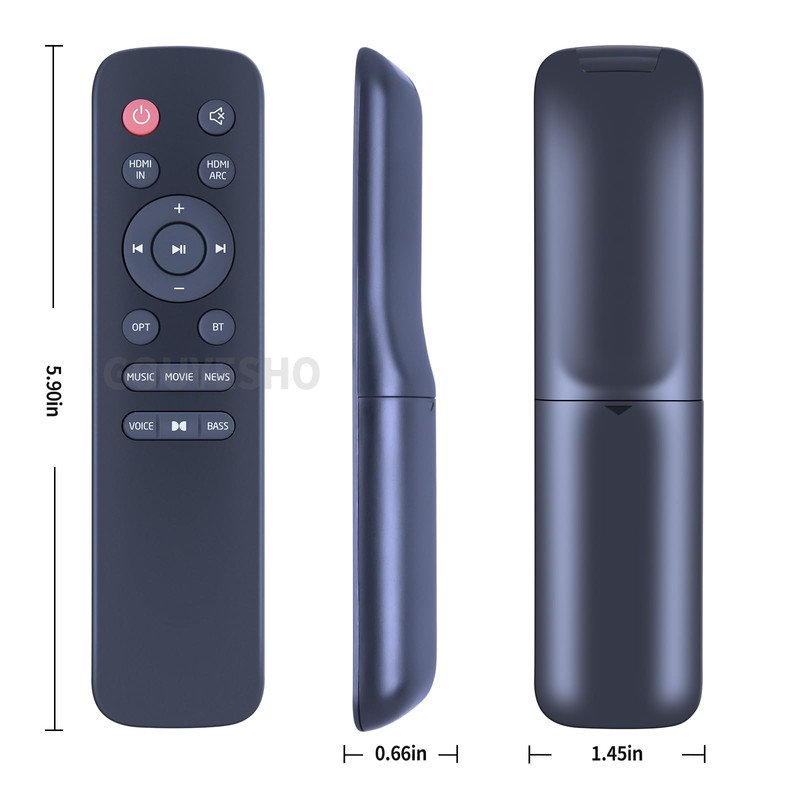 PZL New Replacement Remote Control Compatible with JBL Cinema Soundbar