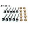 Stair Handrail Bolt Kit - Includes Rail Bolts (3 1/2"