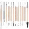 Clay Tools 43PCS Pottery Tools Clay Sculpting Tools Polymer Clay