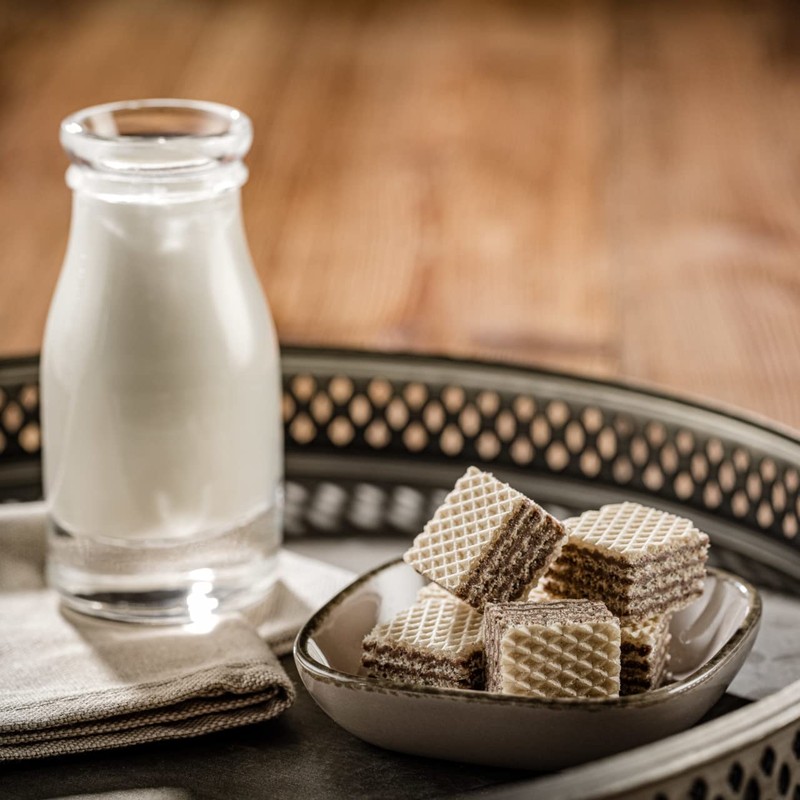 Loacker Wafer Quadratini espresso, 7.76 Ounce