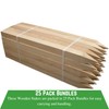 Farm Plastic Supply - 2 Foot Wooden Stakes - Wooden