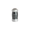 MARCATO Powder Sugar Shaker Grey Anodised Aluminium 10 x 5
