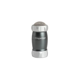 MARCATO Powder Sugar Shaker Grey Anodised Aluminium 10 x 5 x 5 cm Elegant Design Easy to Use