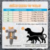 VIRIDIANA Impermeable para Perro con Capucha EVA, Impermeable para Perros