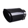 CARMON Real Twill Carbon Fiber Exhaust Pipe Muffler Tips with