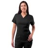 Adar Uniforms Pro Scrubs for Women, Elevated V-Neck Scrub Top,