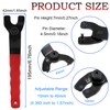 JONMON Grinder Wrench, Universal Adjustable Lock-Nut Pin Angle Spanner with