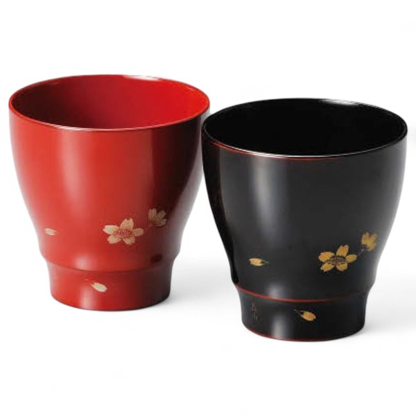 J-kitchens PID-529746 Lacquer Tumbler, Hand Painted Wool, Made in Japan