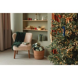 CHUQING Blue Ribbon Wide Velvet Gift Ribbon Bow Velvet Ribbon Ribbons Velvet Border Jewellery Ribbon for Wedding Gifts, 9 m x 2.5 cm