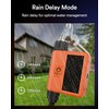 Lumary Solar WiFi Sprinkler Timer with Flow Monitor, Smart Water