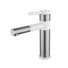 XKHLQLPEF 360° Swivel Basin Bathroom countertop Mounted washbasin Mixer Single Handle hot and Cold Mixer Faucet (Color : 03 Short)