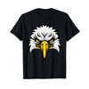 Eagle Cartoon Character Face T-Shirt