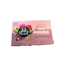 Pet Head Pomegranate Shampoo Bar Dogs 3in1 Cleanses Hydrates Nourishes Puppy