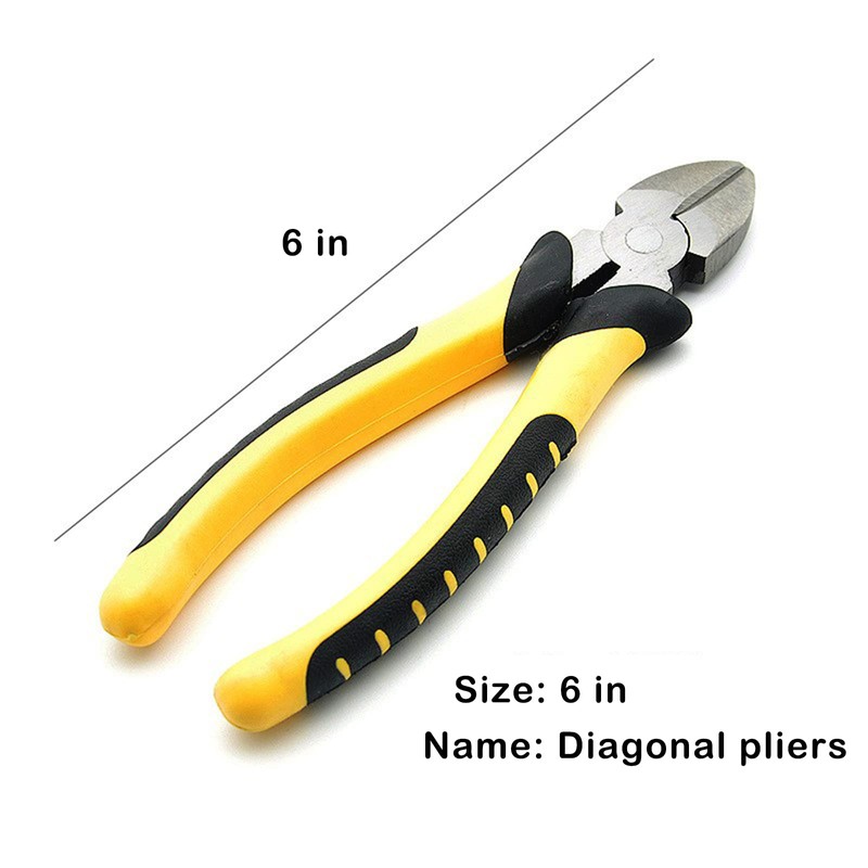 Pliers Set Wire Cutter Plier Household Tool Kit Sets, 6"