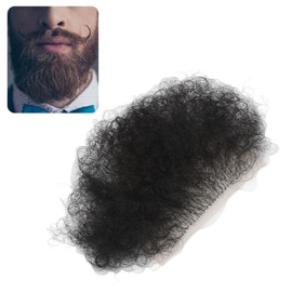 Fake Pubic Hair, Fake Private Hair Breathable Soft Simulated Safe for Home (Short)