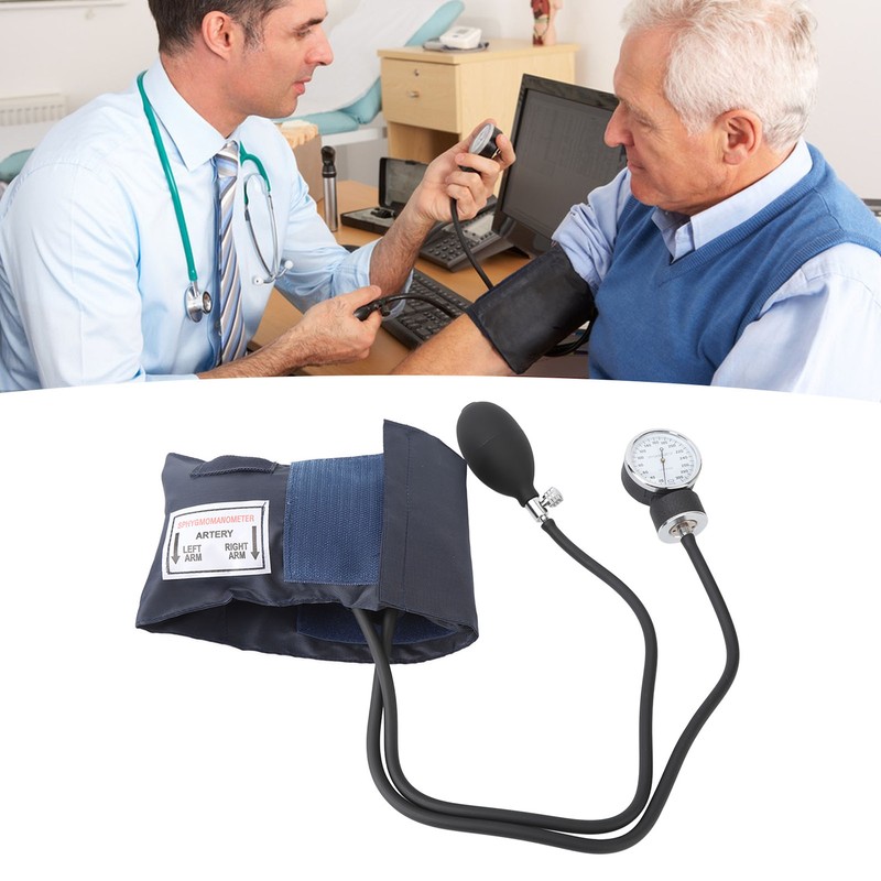 Sphygmomanometer Manual Blood Pressure Kit Professional Emergency Medical Supplies with
